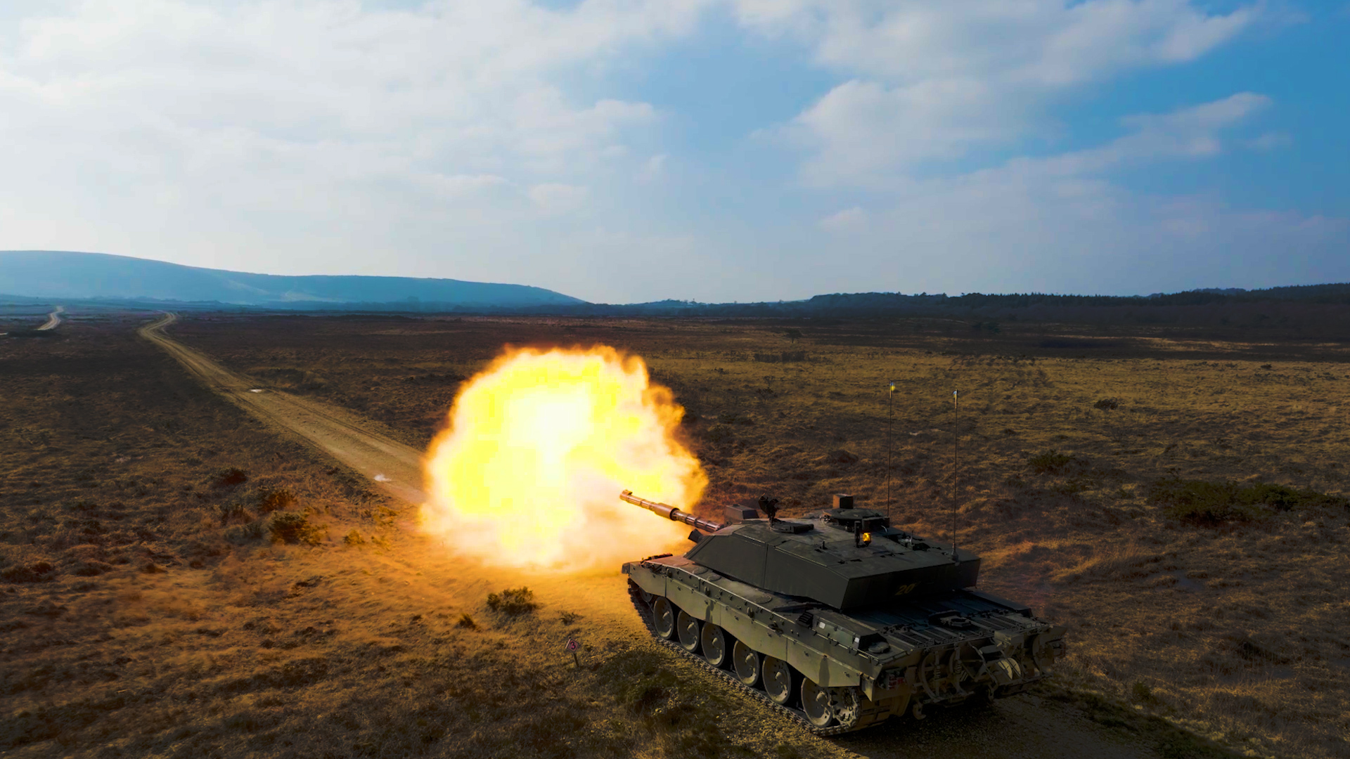 Tank Firing Ukraine